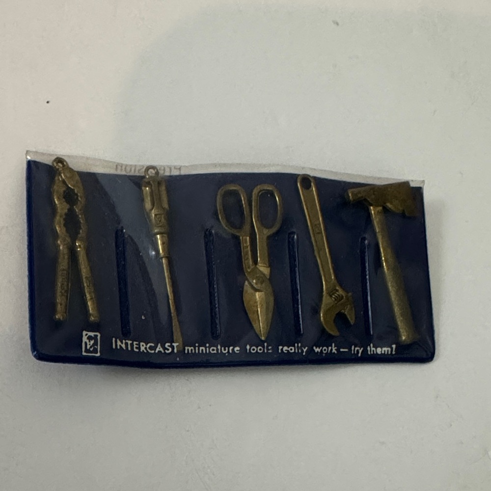 Gries Dynacast Intercast Miniature Tool Set in Gold/Brass Color